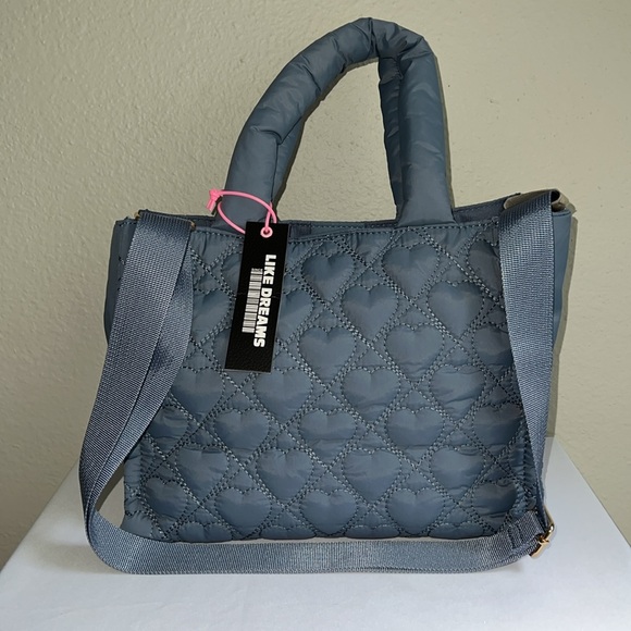 Like Dreams Nylon Puffer Tote Bag. - Picture 2 of 11